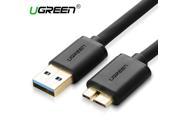 Ugreen Micro USB 3.0 Cable 2m Fast Charging Data Cable USB 3.0 Mobile Phone Cable for Samsung Note3 S5 Toshiba Hard Disk