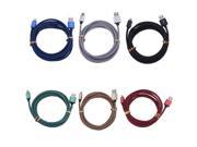 IOS cable Charger 0.25m 2m Metal Braided nylon data sync usb charging cable cord for iPhone 5s 7 7 Plus SE 6 6s