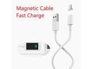 Maxium 2.4A Charging Magnetic Cable For iPhone 5 5s 5c SE 6 6s 7 Plus iPad mini Mobile Phone Magnet Charger Micro USB Data Cable