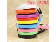 2m Flat Noodle Colorful Sync Data Charging Charger Adapter USB Cable for iPhone 5 5s 6 6plus for IOS 9