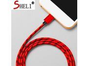 SHELI 2M Fast Charger Adapter USB Cable For iphone 7 6s 6 s plus i6 i5 iphone 5 5s ipad air2 Mobile Phone Cables