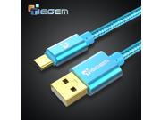 2m 5V2A USB Type C Cable TIEGEM USB C 3.1 Type C Fast Charger Cable for Macbook Oneplus 2 ZUK Z1 Z2 NEXUS 5X 6P N1 USB C