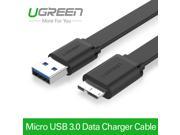 Ugreen Micro USB 3.0 Cable fast charging mobile phone cable usb 3.0 micro cable for Samsung Note 3 S5 HD