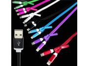 2 in 1 USB Dual Micro USB Cable Zipper 8pin 40cm 110cm USB 2.0 Charge Cable for Android for iphone 5s 6s ipad MP3 MP4 charging