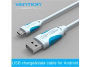 Vention 3M black Micro USB Cable 2.0 Data sync Charger cable Mobile Phone Cables For Samsung galaxy S4 S3 HTC