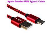 BrankBass USB 3.1 Type C Strong Braided Cable for MacBook for OnePlus Two 2 for XiaoMi 4C for LeTV 1S for Nokia N1
