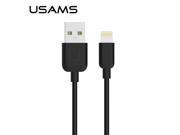 For iPhone 5 Cable Usb USAMS 2A Fast Charger Cable for iPhone 5 iphone5 Date Cable Light