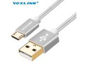 VOXLINK Gold Plated Micro USB Cable for Smart Phone Charging Cable for Android Samsung Galaxy S4 Xiaomi Power Bank