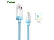PZOZ Fast Charger For iphone Lighting Cable USB Cabel For i6 iphone 6 cable 6s plus i5 iphone 5 5s se ipad air 2 IOS 10
