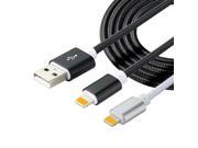 est 8 pin USB Cable Braided Wire Sync Data Charger For iPhone 6 7 6s plus 5 5s iPad Air 2 Mobile Phone Cables
