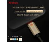 Yoobao USB Cable Charger Data Sync Fast Charging Cord Adapter For i6 iphone 6 6s plus 5 5s 5c iPad 4 Mini 2 3 4 Air 1 2