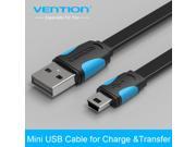 Vention MiNi USB cable 0.25m 0.5m 1m 1.5m 2m data sync charge cable for MP3 MP4 camera mobile phone