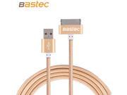 Colorful 30 pin Metal plug Nylon Braided Sync Data USB Cable for iphone 4 4s iPad 2 3 with Retail Box