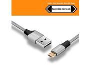 Reversible USB Micro USB Cable Data Sync Fast Charging Cables 10CM 50CM 1M 1.5M for Xiaomi Samsung Galaxy LG Sony Android Phone