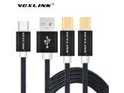 VOXLINK Type C to Type C Cable Data Sync Fast Charger USB Type C Cable for Huawei P9 LG G5 Mi5 OnePlus 2 Nexus 5X 6P MacBook