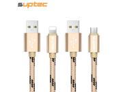 USB Cable for Lightning iPhone 7 6S 6 SE 5S 5 iPad Micro USB Cable for Samsung S6 S7 Xiaomi Huawei LG Fast Charger Adapter Cord