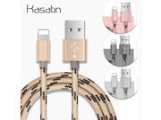 1M Premium USB Charger Charging Cable Cord For iPhone 6 6S 5 S 7 iPad Air Braided Moblie Phone USB Data Sync Charger Cables