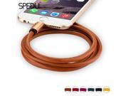 Genuine leather mobile phone cables for iPhone 7 6 6s Plus 5s 5c se ipad air mini Data line Charger micro USB Cable For samsung