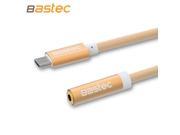 Bastec USB Type C to 3.5mm Adapter Cable Headphone Earphone Jack Aux Cable for Letv Leeco Le Max 2 Pro 3 Max2 S3 Nexus 5X 6P
