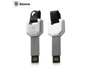 Baseus Mini Keychain Lightning USB Cable Fast Data Sync Charging Cable For iPhone 6 6s Plus 5 5S SE iPad iPod Keychain Charger