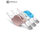 CAFELE 100cm 2 in 1 Retractable Micro USB Fast Charger Phone Cable For iPhone 5 5s 6 Plus Cable For Samsung Galaxy Grand Prime
