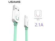USAMS Micro USB Cable 2.1A 1m Fast Charger USB Cable for Samsung Galaxy Micro USB Date Mobile Phone Cables