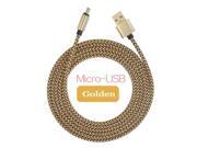 1M Alloy Metal Braided USB Data Sync Charger Cable Cord Wire for iPhone 6 6s Plus 5s iPadmini Samsung Sony For Xiaomi HTC