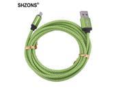 for Samsung S3 S4 S5 S6 S7 Edge Nylon Braided Micro USB Charging Cable Sync Data Cord for Android Phone 25cm 2m USB Cable