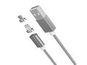 2 in 1 Magnetic Cable Charge Data Cable for Apple iPhone 7 7 Plus 6S 5 SE Micro USB Charging Cable Android for Samsung HTC Phone