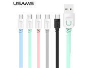 Hot Selling USAMS Transmission Series 2.1A Micro USB Charge Sync Cable For Mobile Phone For Samsung LG Etc. with Retail Package