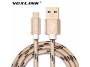 5V 2A Micro USB Cable VOXLINK USB Charger Cable For Samsung xiaomi lenovo huawei HTC Meizu Android Mobile Phone Cable