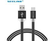 Voxlink Flat Noodle Micro USB Cable for Samsung Galaxy S7 S6 edge 2M Mobile Phone Data Sync usb cable for huawei P8 xiaomi