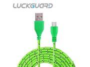 Nylon Braided Micro USB Cable Fast Charging 2m USB Charger Adapter Data Sync Cord For Samsung Galxy LG G3 HTC Cables