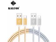 KALUOS 2m 1.5m 1m 20cm 8 Pin USB Data Sync Wire Fast Charging Cable For iPhone 5 5s 6 6s 7 iPad 4 Air 2 mini 2 Quick Charge Line