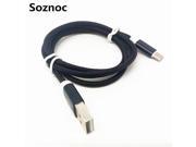Soznoc Top quality Braided 0.25m 1M PVC Nylon Type c Micro USB Cable For Letv For LG G5 For Huawei Honor 8 V8 V8 Max Note 8