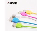 1m 2m Long Charge Data Sync USB Cable for iPhone 5 6 iPhone5s iPad Air Mini Colorful Soft TPE Remax Brand