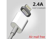 2.4A Magnetic Cable Micro and Type C Usb Data Cable for Apple iPhone 6s 7 Plus Charging Cable Android for Samsung Mobile Phone