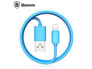 Baseus 1m 8pin For Lightning To USB Cable Data Sync Charging Adapter Cable For iPhone 7 6 6S Plus SE 5S 5 iPad mini iPod Charger