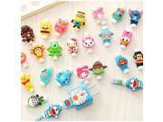 Cartoon Kawaii 8pin Cable Protector Charger USB Cable Winder For Apple IPhone 4 5 5s 6 6s 7 plus cable Protect decoration cute