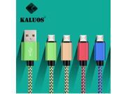KALUOS 20cm 1M Micro USB Phone Charger Cable For Samsung S6 LG HTC Moto OPPO VIVO Redmi Note 2 Android Data Sync Charge Wire