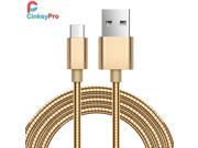 CinkeyPro Metal Spring Cables Micro USB Cable Mobile Phone Charger 1M Data Charging For Samsung XiaoMi Universal