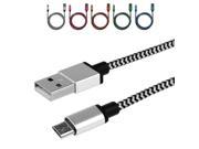 Super durable nylon Alloy USB cable for iphone Micro usb cable 2m long cable for iphone 5 5s 6 6s xiaomi samsung Lenovo