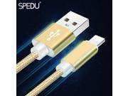 Spedu colour usb cables For iphone 6 6S 7 plus Nylon Line Metal Plug mobile phone cables For iphone 5 5S 5C SE