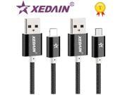 XEDAIN USB Data Charging Wire Metal Plug Micro USB Mobile Phone Cables For iPhone 5 6 7 S Plus iPad Mini Samsung Sony HTC Charge