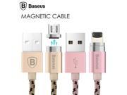 Baseus Magnetic Fast Charger Cable For Samsung Galaxy Apple iPhone USB Cable For Lightning Micro Magnet Adapter Charging Cable