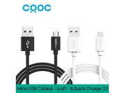 CRDC 6.6ft 2m Micro USB Cable Universal Quick Charge Cable Charging Adapter for Samsung galaxy S6 S5 Sony HTC Smartphones etc