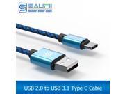 SAUFII Type C Cable For Oneplus 2 ZUK Z1 Z2 USB 3.1 Type C USB C cable USB Data Sync Charge Cable For NEXUS 5X 6P For M10 P9 2M