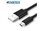 [ Micro USB Cable]CHOETECH 5V 2.4A Micro USB 2.0 Fast Charging Data Cable 1M 0.5M for Mobile Phone and Tablets Black