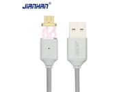 Magnetic Cable Nylon Braided Magnectic Micro USB Cable Data Charger Cable Magnet Fast Charging Cable for Xiaomi Samsung Android