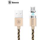 Baseus Magnetic Cable Micro USB Cable Data Sync Charging Cable For Samsung S7 Xiaomi Huawei Meizu High Speed Magnet Charger